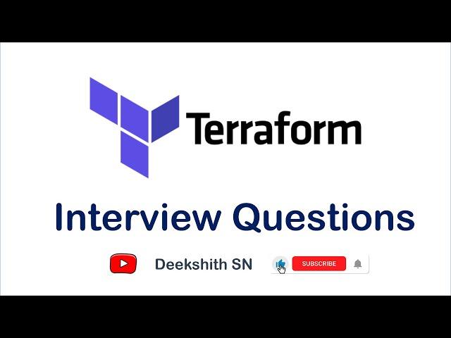 Terraform Interview ( Mock Interview )