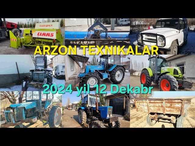 Traktorlar bozori Mtz 82.1 Arion T 28 pirsep Ttz Pirespadbor Claas pulik Freza texnikalar sotiladi#