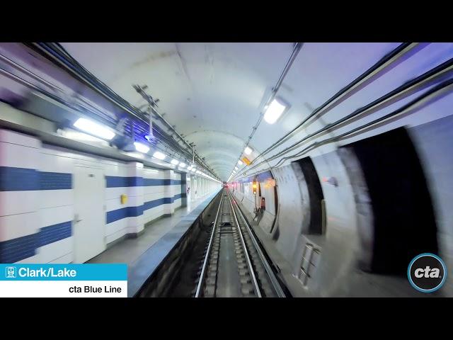 CTA's Ride the Rails: Blue Line to Forest Park Time-lapse (2019)