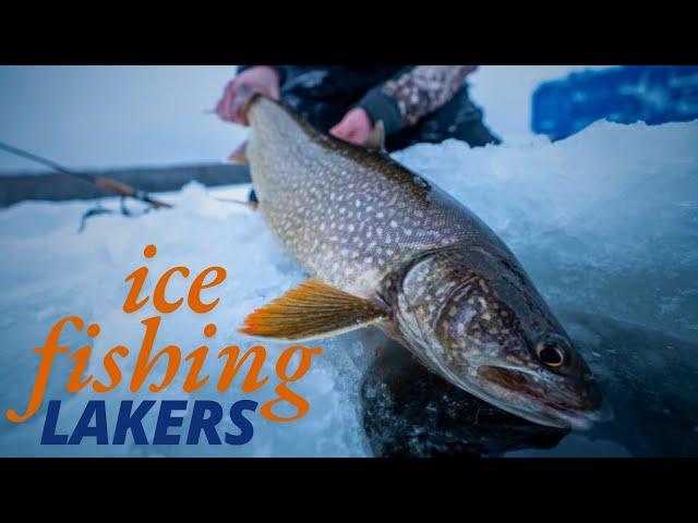 Thorne Bros. | Ice Fishing Lake Trout w/ Doug Wegner and Thatcher from Drop Tine Tackle