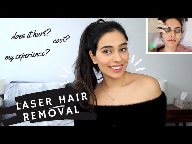 THE TRUTH WITH LASER HAIR REMOVAL | FACE & FULL BODY | COST? IS IT PAINFUL? SIDE EFFECTS? | bySanjna