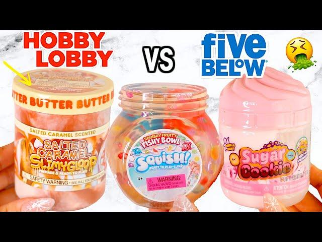 Hobby Lobby VS Five Below Slime Review