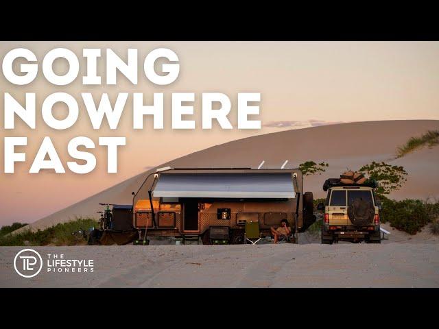 ️Kalbarri Beachfront Camping | The Landcruiser Fails Us! 
