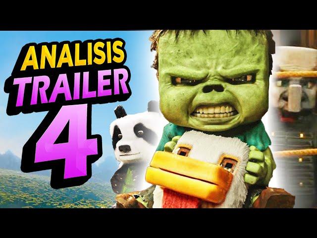 ANÁLISIS TRAILER 4 Pelicula de MINECRAFT!!!