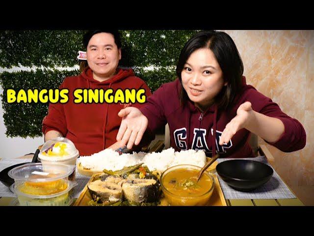 BANGUS SINIGANG MUKBANG AND PHILIPPINES DESSERTS | Mukbang Philippines | Food | Maw's Munchies