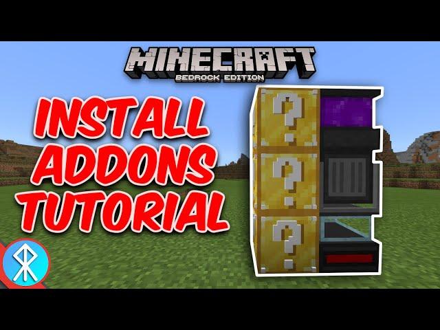 How To Use/Install Addons (Minecraft Bedrock/MCPE/Xbox/Win10)