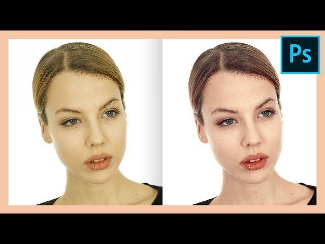 Fix Skin Tones in LESS THAN 1 MINUTE with Photoshop!