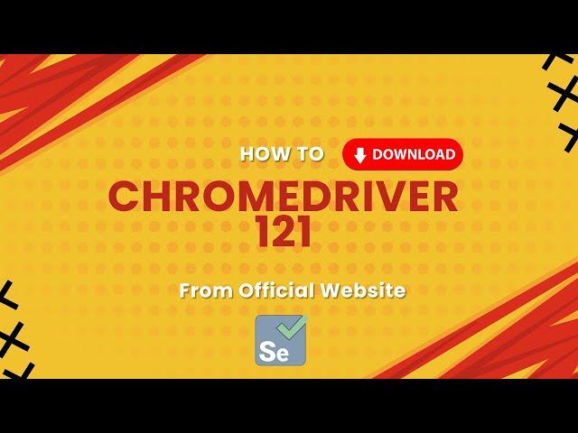 How to Download Chrome Driver 121 #chromedriver #webdriver #selenium