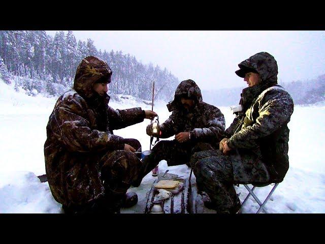 ВТРОЕМ В СНЕГОПАД! / НОЧЕВКА В ПАЛАТКЕ / ЖЕРЛИЦЫ  / СЕМЕЙНАЯ РЫБАЛКА / Наедине с тайгой