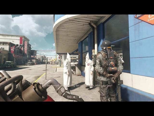 Wolfenstein II: The New Colossus - Roswell Demo - An hour of NEW gameplay footage!