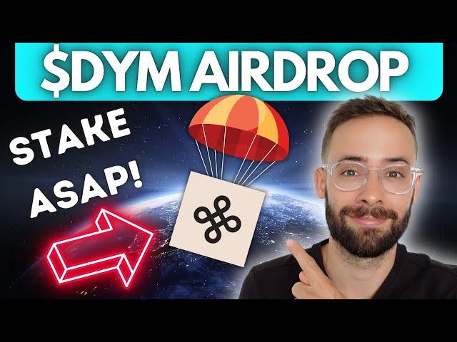 Dymension $DYM Airdrop [How to Stake for MORE Airdrops]