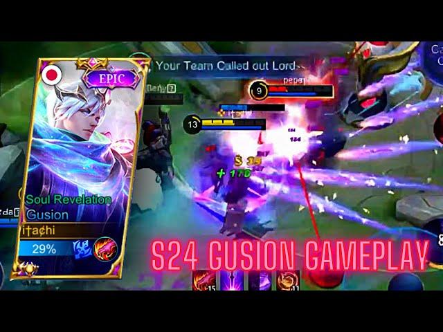 Gusion Gameplay S24 | MLBB