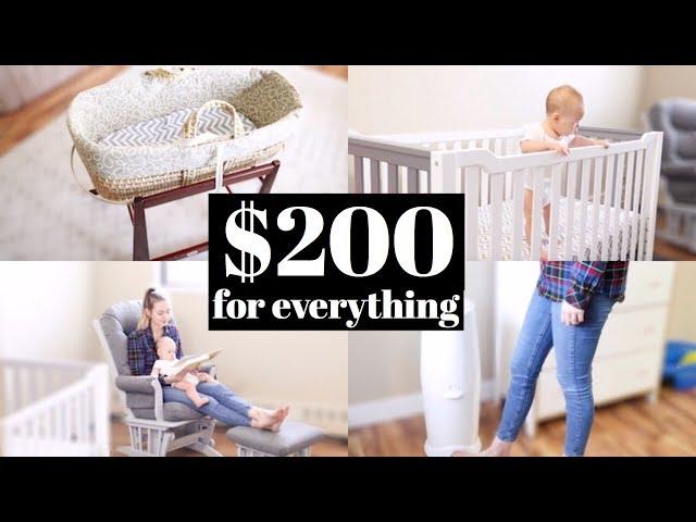 HOW I PREPARED FOR MY BABY AS A BROKE TEEN MOM | affording all the baby essentials