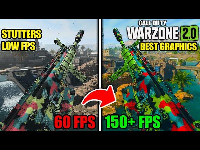 BEST WARZONE 2 GRAPHICS SETTINGS FOR HIGH FPS and BEST VISUALS