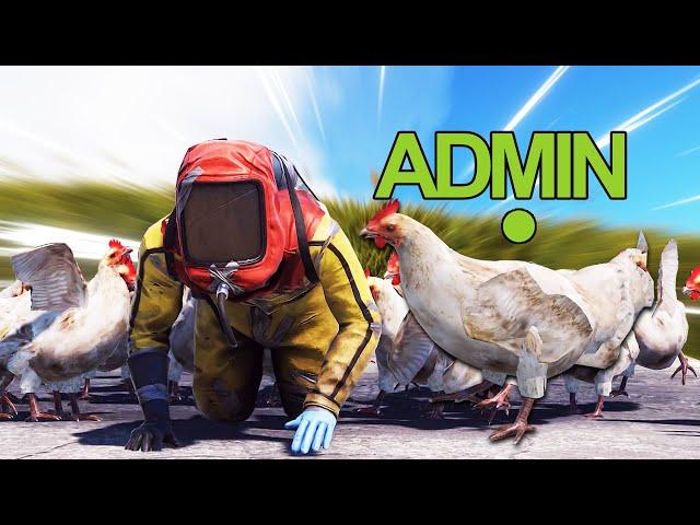 Controlling the animals in Rust - Admin Trolling