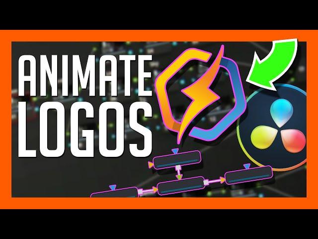 HOW TO ANIMATE A LOGO IN DAVINCI RESOLVE 16 - Motion Graphics Tutorial for Beginners