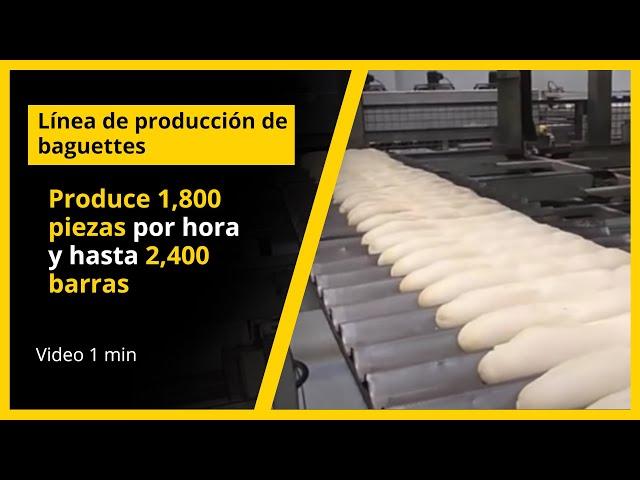 Línea de producción de baguettes | Europan