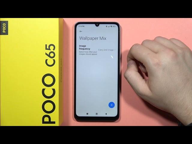 POCO C65: Turn On/Off Wallpaper Carousel - Automatically Change Wallpaper #pocophone