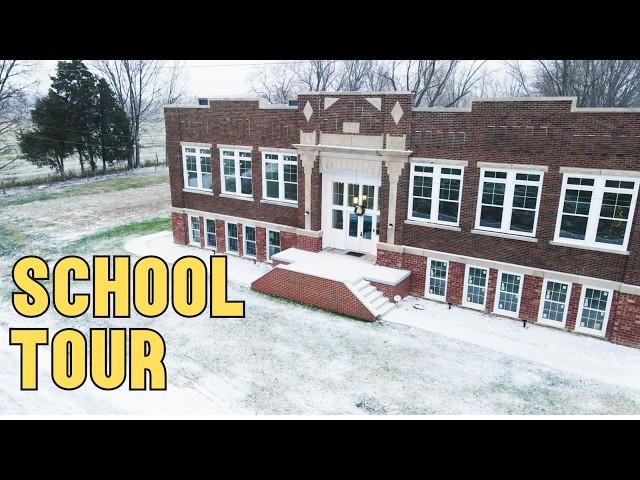 A Magical Christmas in Our Schoolhouse: Full Holiday Tour 