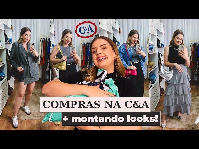 Compras na C&A + Montando looks com peças que já tenho!