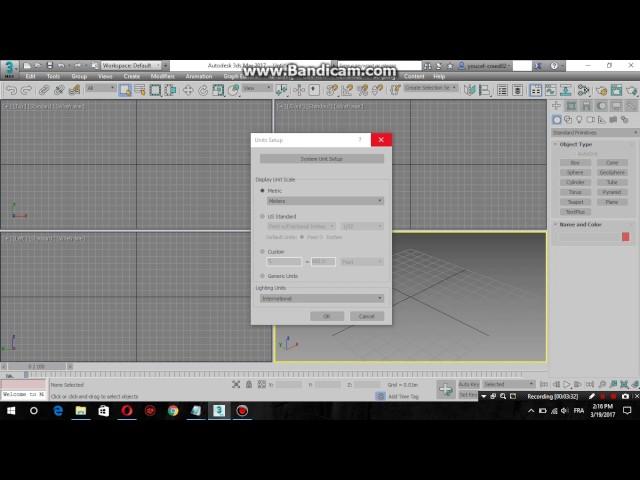 how to restore  3ds max 2017 default