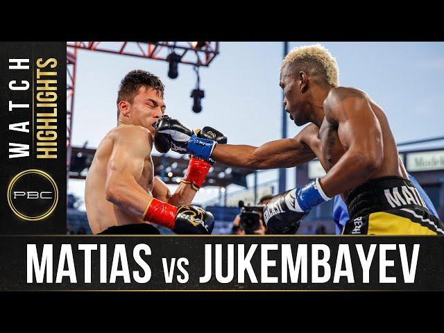 Matias vs Jukembayev HIGHLIGHTS: May 29, 2021 | PBC on SHOWTIME