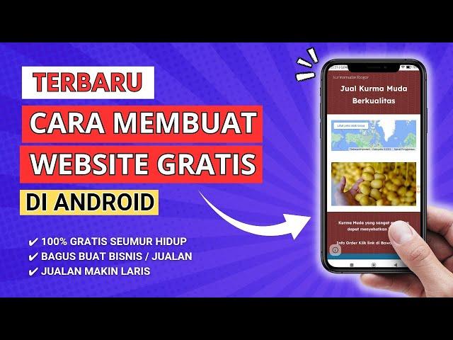 LATEST! HOW TO CREATE A FREE WEBSITE ON ANDROID PHONE TO SELL ONLINE