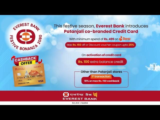 Everest Bank II Patanjali Co-Branded Credit Card II Offers