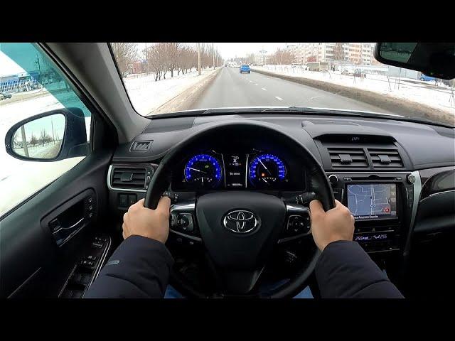 2016 TOYOTA CAMRY 3.5 (249) POV TEST DRIVE