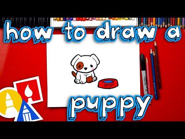 How To Draw The Cutest Puppy
