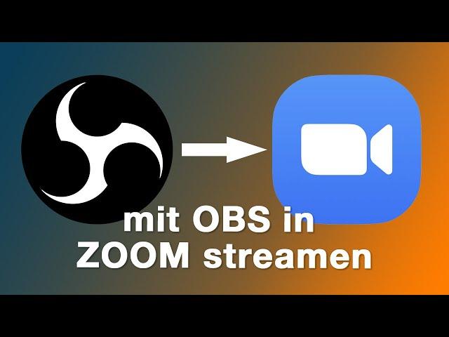 Mit OBS in Zoom livestreamen I TUTORIAL