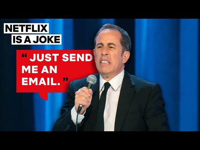 Jerry Seinfeld's Had Enough of Phone Calls | Netflix Is A Joke