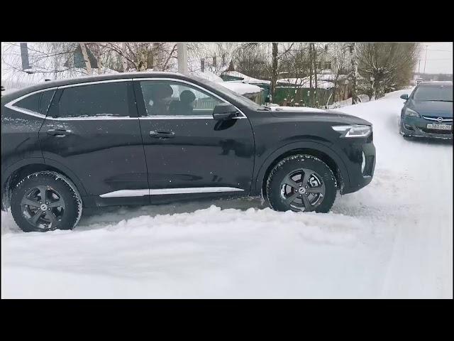 Haval f7 тест полного привода.