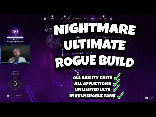 Nightmare ULTIMATE Rogue Build Guide - Dragon Age The Veilguard