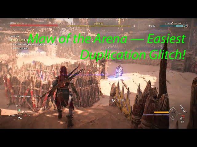 Horizon Forbidden West -Quick and Easy Arena Duplication Glitch