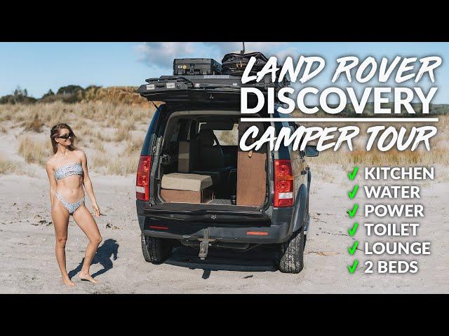 EPIC LAND ROVER DISCOVERY 3 CAMPER TOUR! New Zealand self-contained 4x4 4WD. #discoverycamper