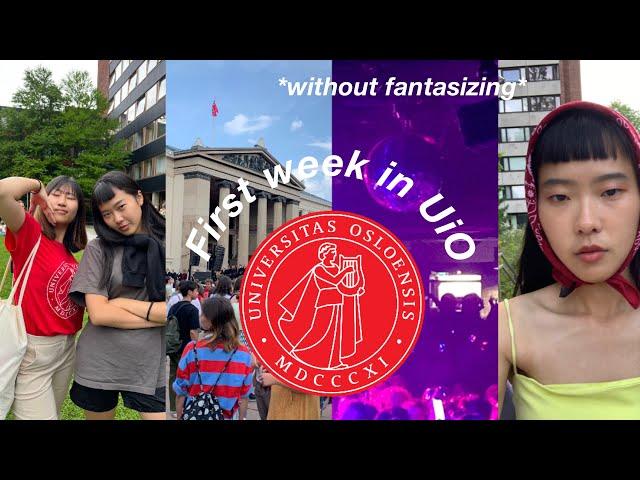 FIRST WEEK IN UiO AS AN EXCHANGE STUDENT *REALISTIC* | UNIVERSITY OF OSLO