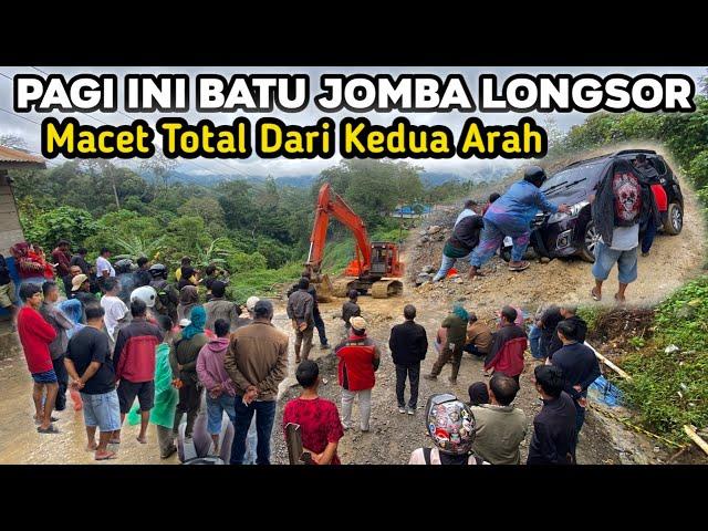 Pagi Ini Batu Jomba Longsor‼️Kemacetan Kedua Arah Kembali Terjadi