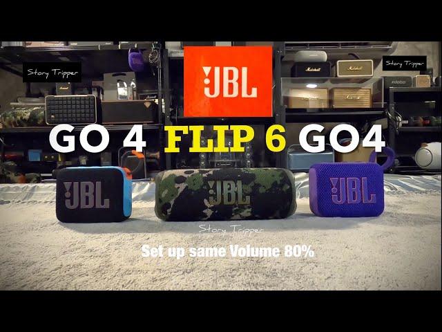 JBL GO4 (Aura Cast) vs JBL FLIP 6