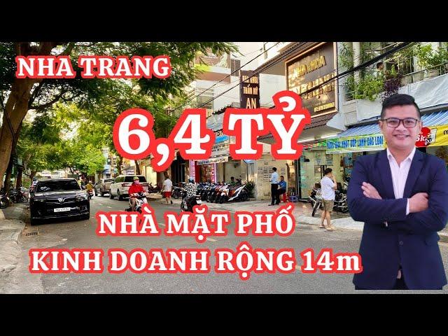 (Đã Bán) Nhà mặt tiền kinh doanh gần biển Nha Trang 6,4 tỷ đường Bạch Đằng 14m vị trí đẹp