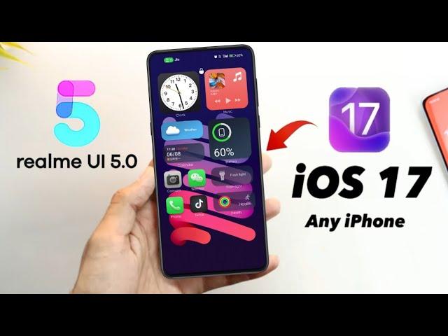 How to install iOS 17 On Realme Devices 