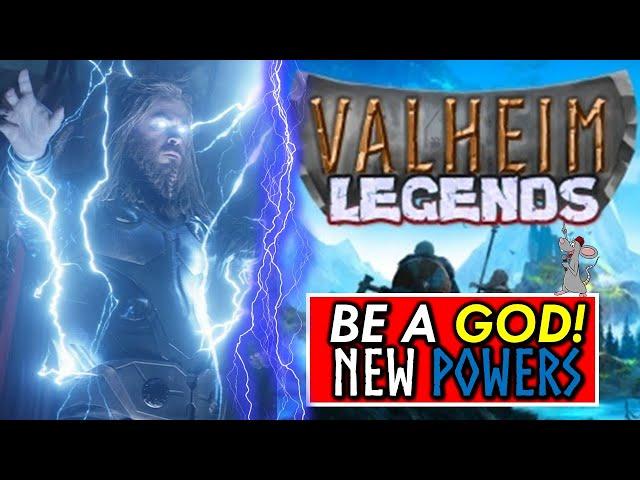 VALHEIM LEGENDS! 6 New Classes! New Powers And Abilities! - Mod Showcase!