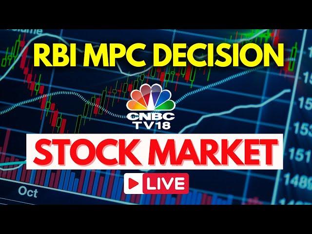 Stock Market LIVE Updates | RBI MPC | Nifty & Sensex | Aug 8th | Share Market Live | Business News