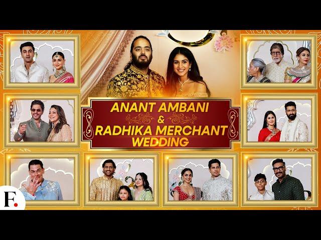 Anant Ambani-Radhika Merchant Wedding: Cricketers, Filmstars, Celebrities Arrive for Ambani Wedding