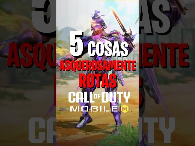 5 Cosas ASQUEROSAMENTE ROTAS de Cod Mobile