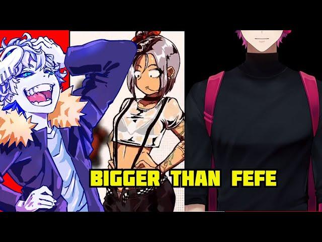 Nux realizes Falseyed is bigger than Fefe!!!!!!!!!