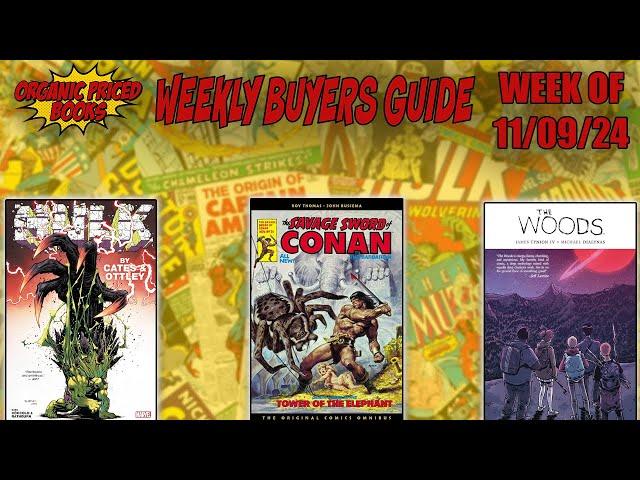 Organic Price Books Weekly Buyers Guide: 11/09/24 Upcoming Collected Edition Comic Book Releases!