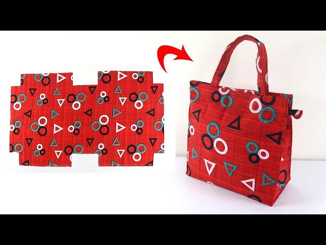 Most Useful Tote Bag Cutting & Stitching at Home l Sonali's Creations