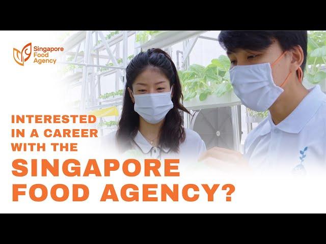 Interested in a career with the Singapore Food Agency?