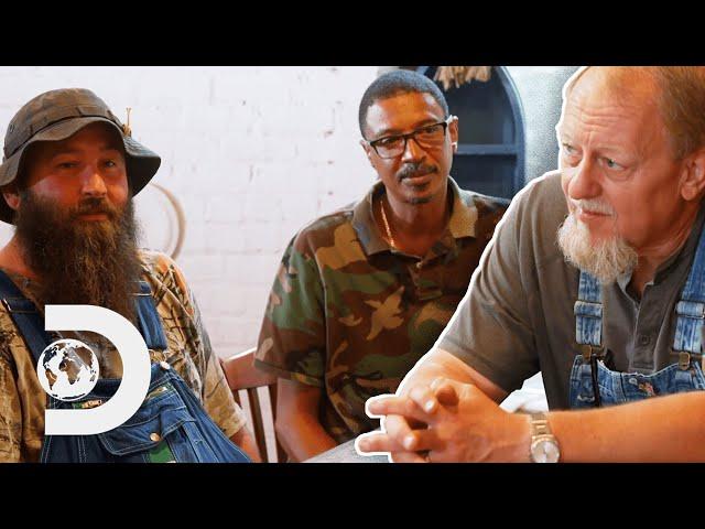 Daniel & Richard Enter Partnership With Mark & Digger's Blessing | Moonshiners